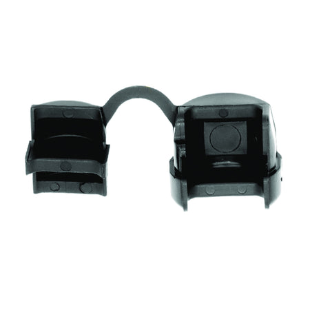 Jandorf Cord Protector, For: 14/2, 14/3, 12/2 and 12/3 Gauge Wires, Nylon, Black 2pk #61417