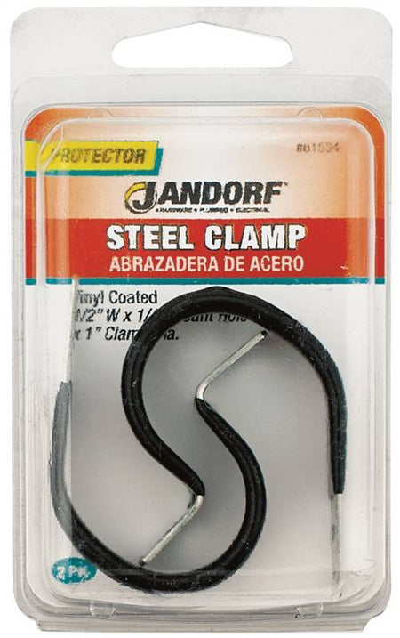 JANDORF CLAMP Steel Vinyl Coat 2 PK 61534