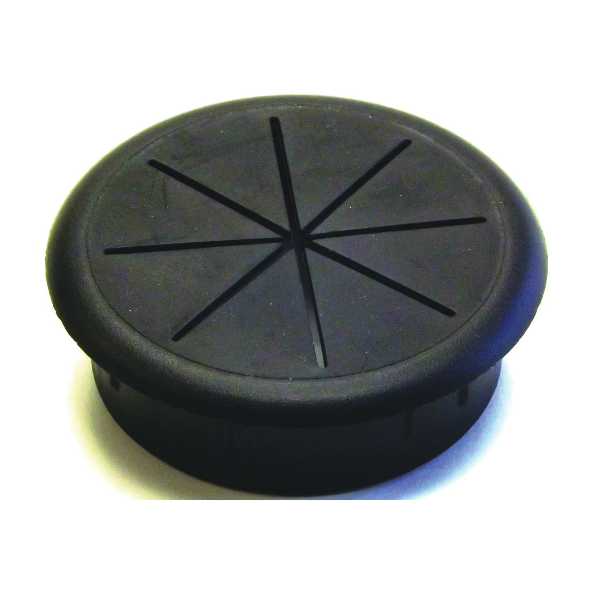Desk Grommets 2 3/8" Black FLEX #61609