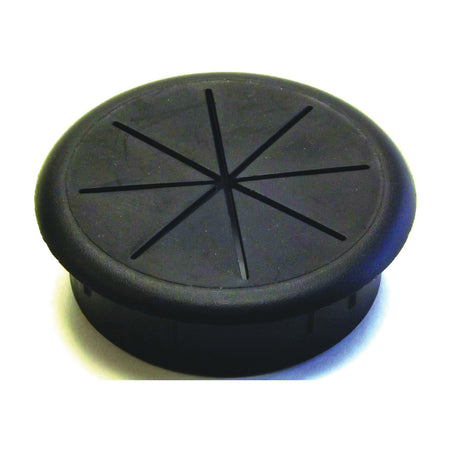 Desk Grommets 2 3/8" Black FLEX #61609