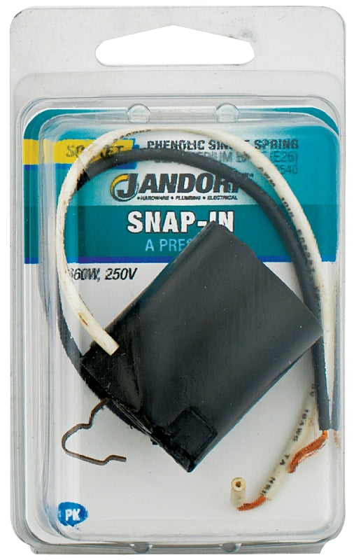 JANDORF Phenolic Socket Snap In Single Spring Med Base 60540