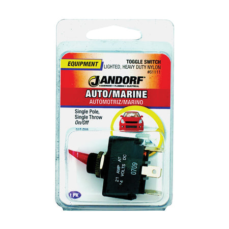 Switch Toggle SPST ILLUMINATED ON/OFF 3T