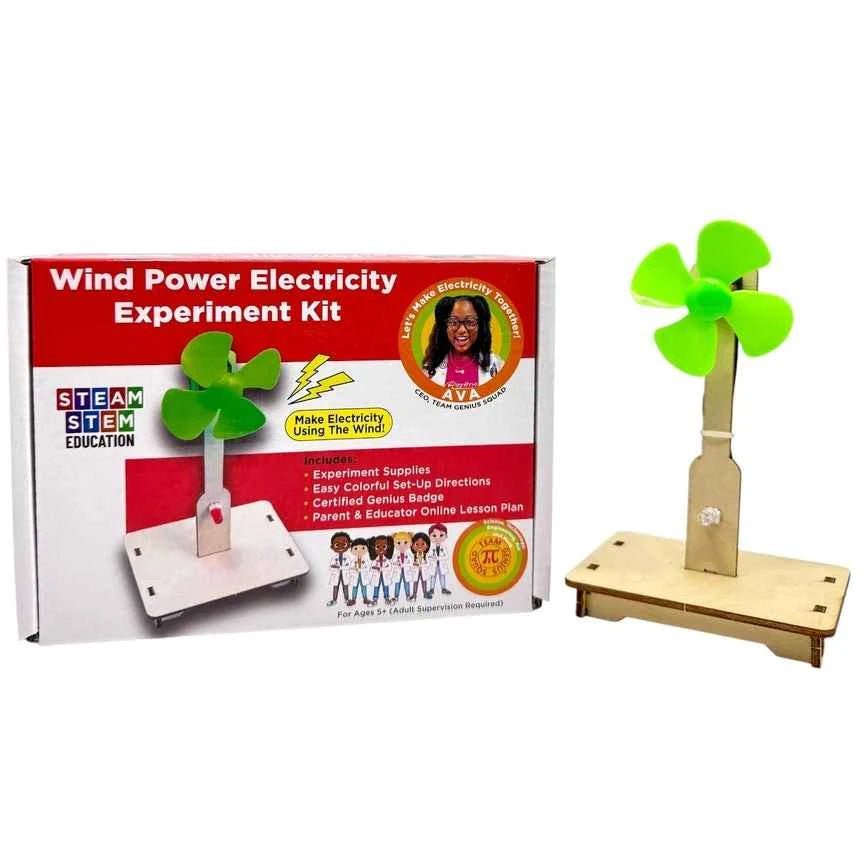 Team Genius Squad Wind Power Electricity Experiment Kit