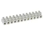 12-Position Barrier Terminal Block – 40A, 12mm Pitch, Panel Mount #39100 Model. 39100