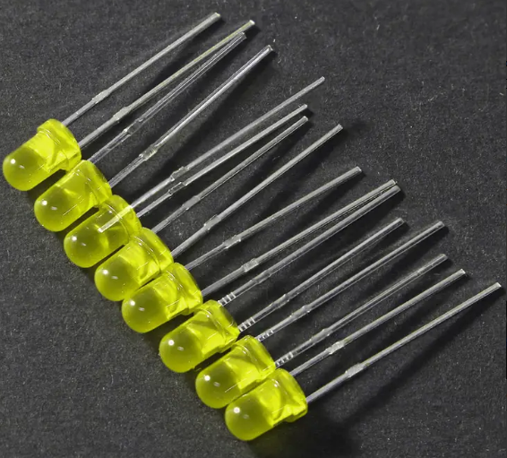 4(Pcs) 3MM LED YELLOW