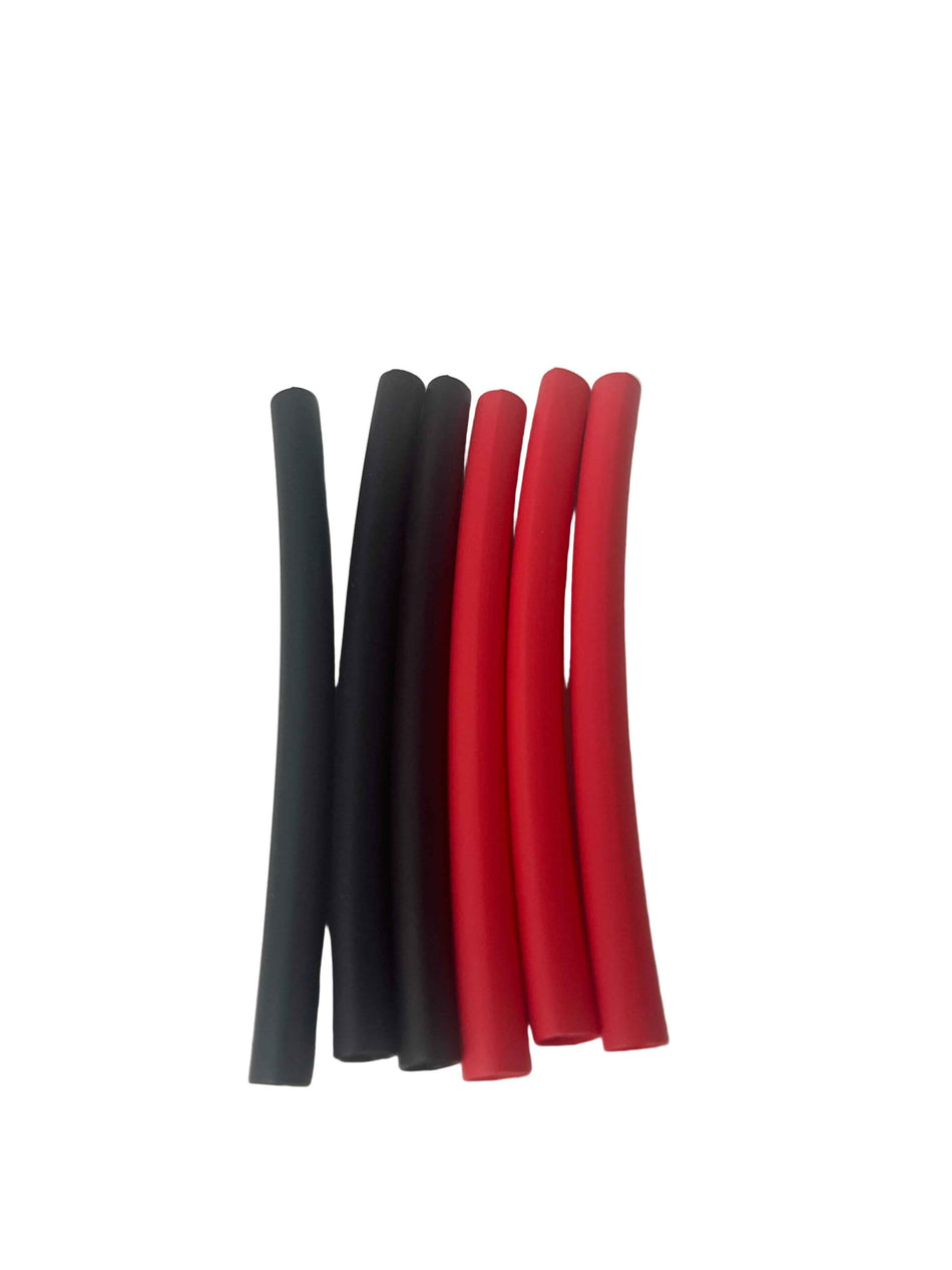 3/16" Heat Shrink Tubing - 3:1 Ratio Dual Wall Adhesive Lined, Marine Grade, Waterproof Insulation Red + Black