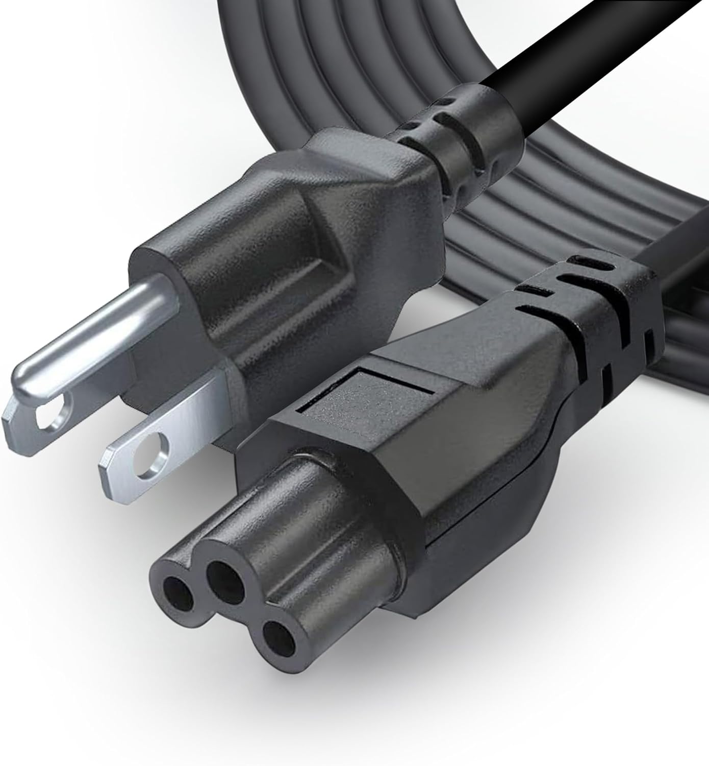 3 Prong AC Laptop Power Cord 5Ft Universal Power Cable | 125V