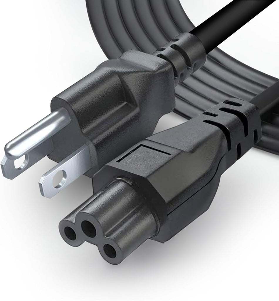 3 Prong AC Laptop Power Cord 5Ft Universal Power Cable | 125V