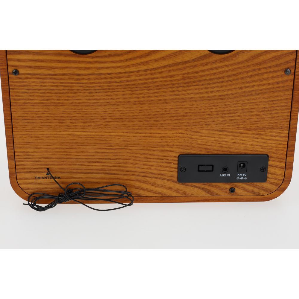 RadioShack Retro AM/FM Radio Vintage Wood Design