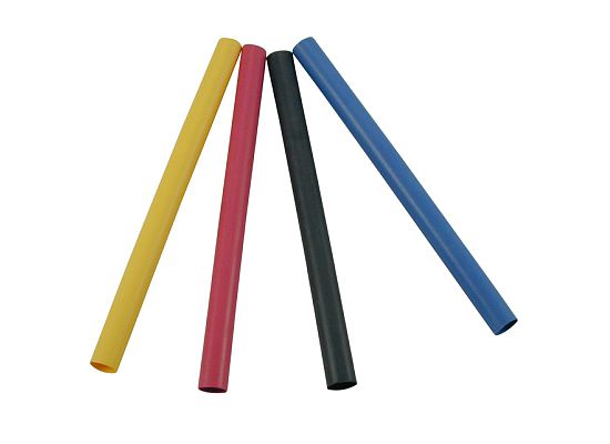 JANDORF 1/8">1/16" Heat Shrink Tube Assorted Colors (10PK) 61768