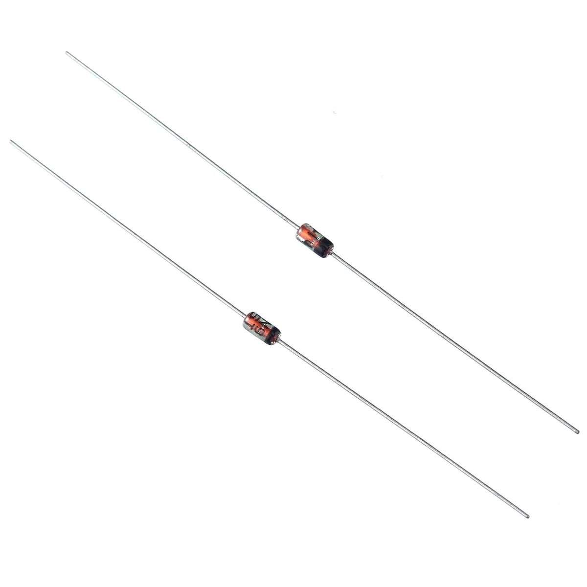 1N914A Standard Signal Diode 100V 200mA DO-35, 2-Pack