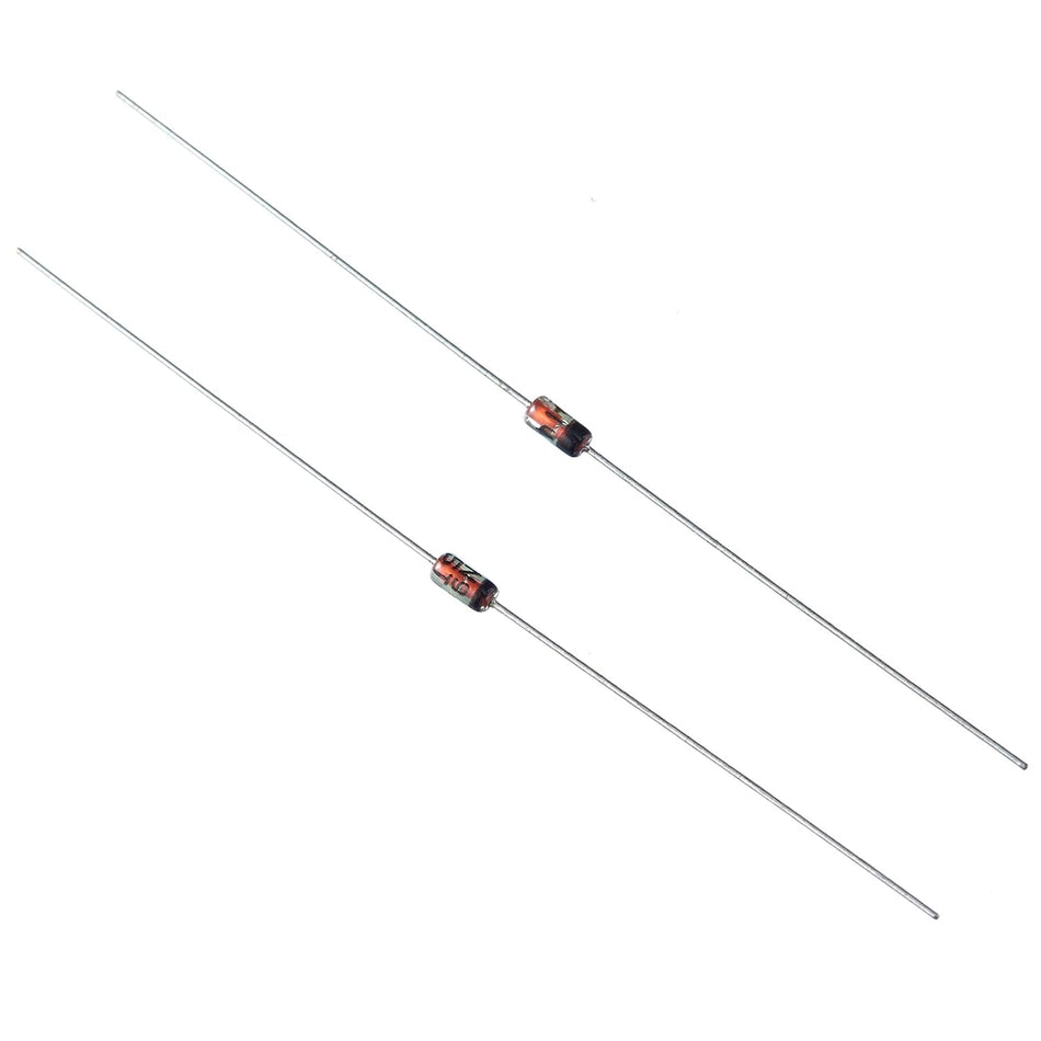 1N914A Standard Signal Diode 100V 200mA DO-35, 2-Pack