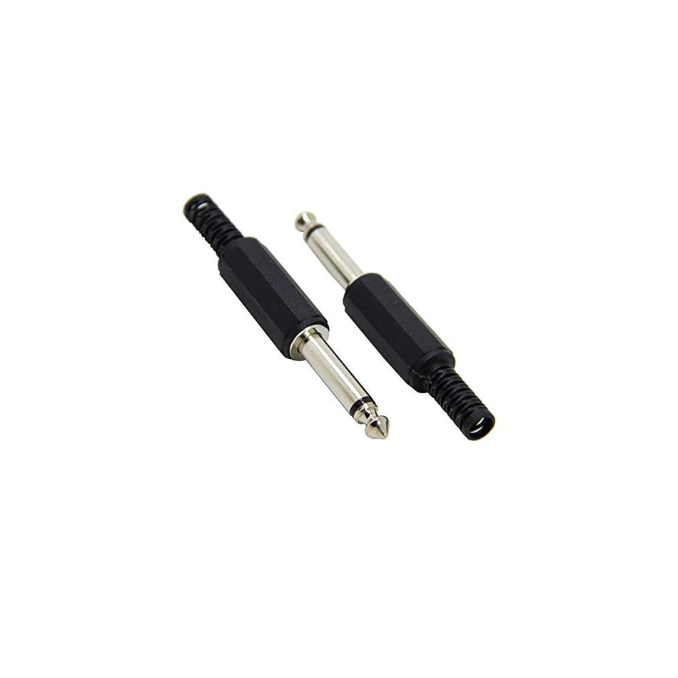Ancable 1/4-Inch Mono Phone Plug, Solder Type