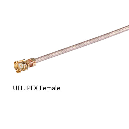 IPEX to N Type Female Coaxial Cable, 6" – 2-Pack