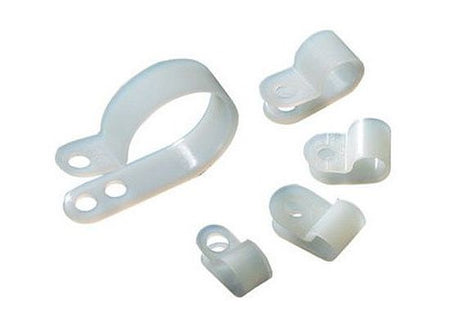 JANDORF CLAMP Nylon Natural 3/8x1/8 5 PK 61467