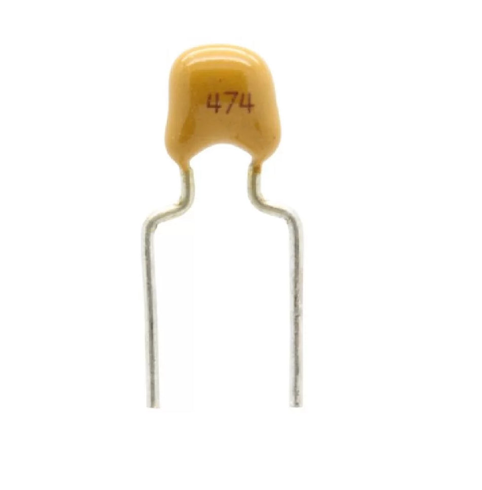 (2Pcs) Ceramic Capacitor 0.47UF (474)