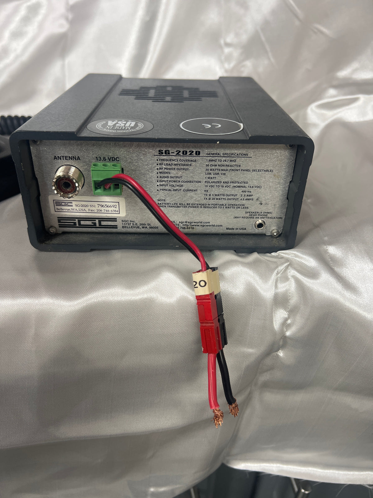 SGC SG-2020 (Pre-Owned)