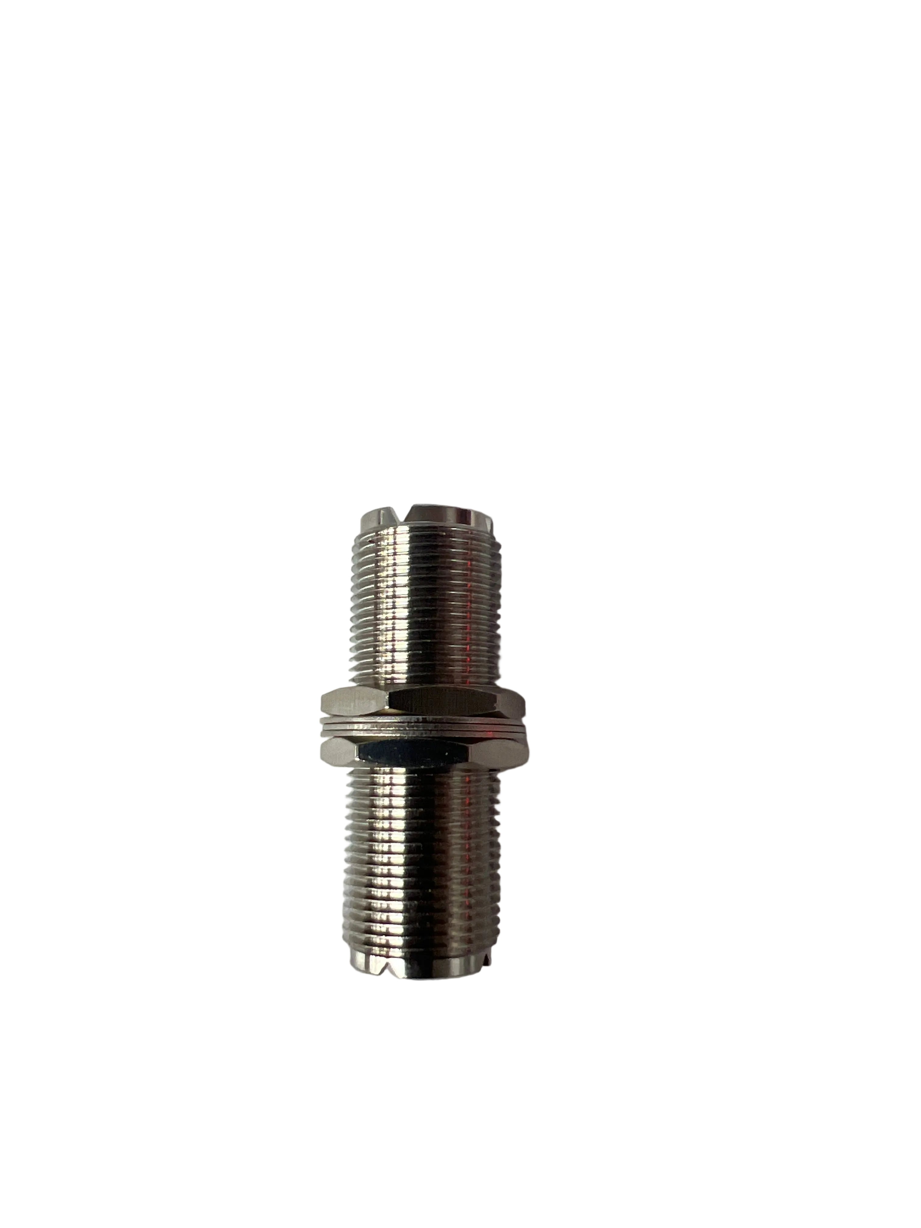 SO-239 UHF Female Coax Connector to PL-259 Male Plug for Ham Mobile CB Radio
