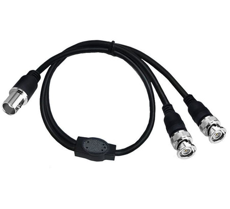 BNC Splitter Cable – BNC Female to Dual BNC Male 50cm