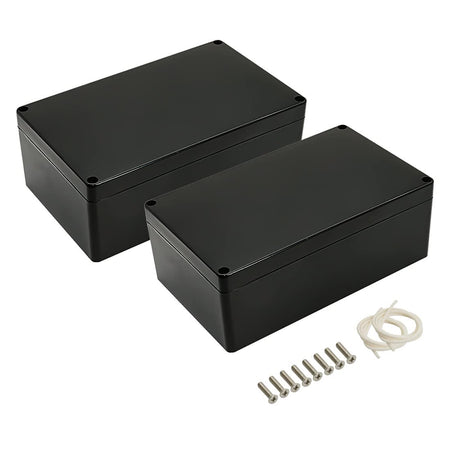 Plastic Project Box 7.87" X 4.72" X 2.95" Black