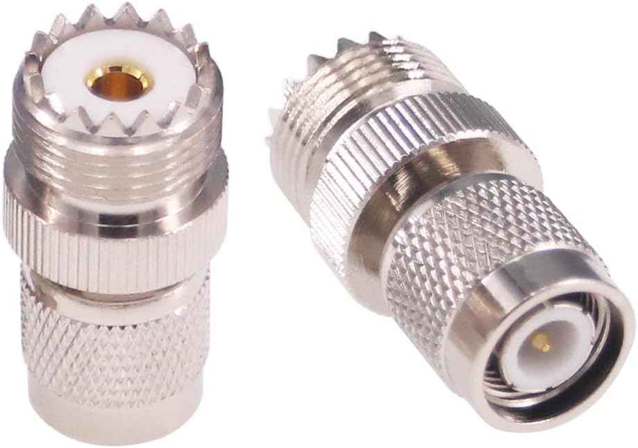 TNC Male to UHF Female RF Coaxial Coax Adapter TNC to UHF Connector