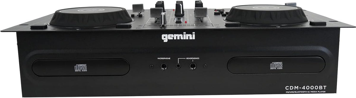 Gemini CD/USB Media Player with Bluetooth (Black) CDM-4000BT