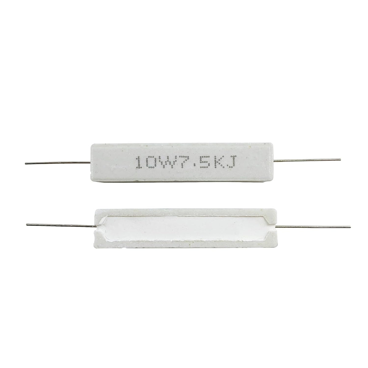 Cement Resistor 10W Resistance 10 Watt ±5% Power Resistors (100 Ohm - 100K Ohm)
