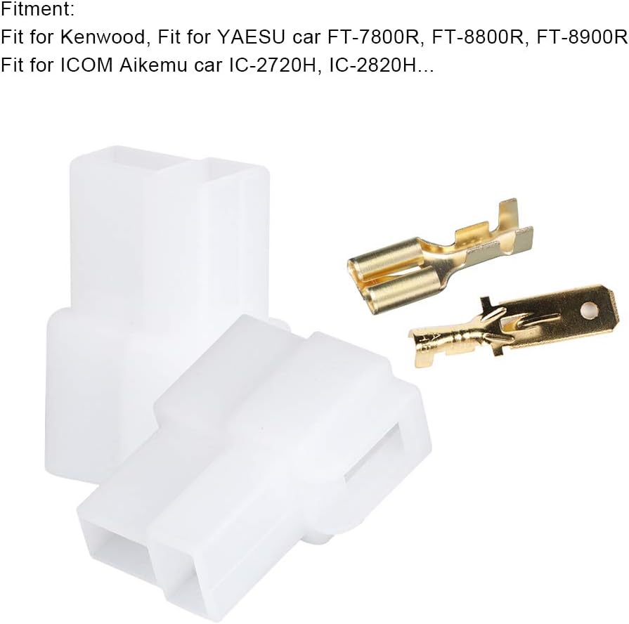 T Type 2 Pin Power Plug Male And Female Sockets And Terminals Kit ...