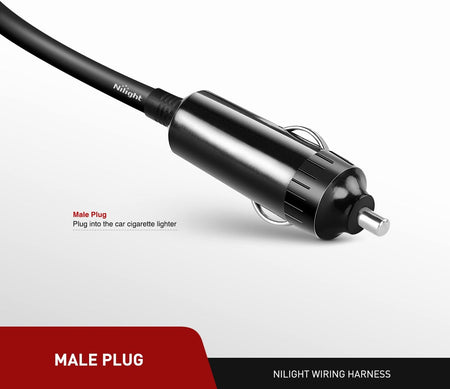 14FT Cigarette Lighter Extension Cord