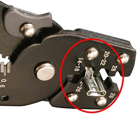 Crimper Pliers & Cable Wire Cutter Tool with 230 Terminal Connector Kit – 0.5~6.0mm² / AWG 23-10