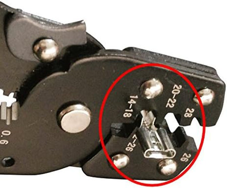 Crimper Pliers & Cable Wire Cutter Tool with 230 Terminal Connector Kit – 0.5~6.0mm² / AWG 23-10