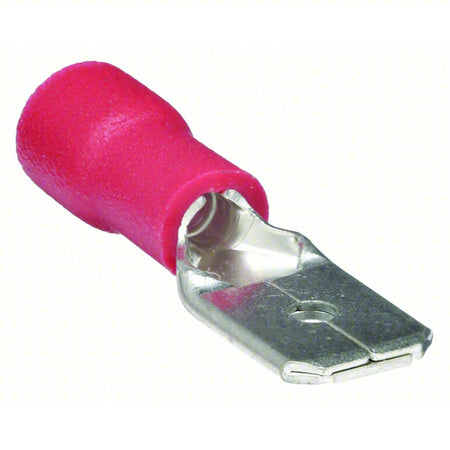 22-16 AWG 4.8MM (MALE) RED Spade Wire Connector
