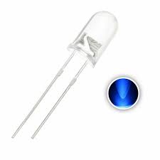 5mm Blue LED  5 volt- 30mA- 300mcd 276-0311
