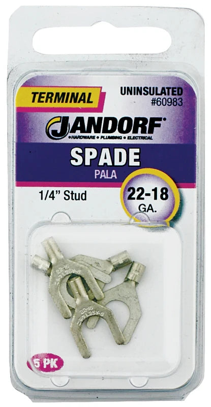 Term Spade 22-18 Unins 1/4 Stud #60983