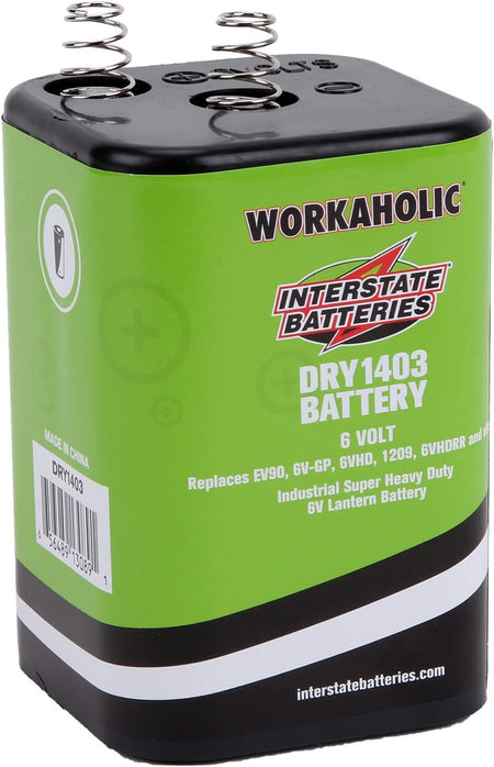  Interstate Batteries 6V HD Lantern Battery - part# DRY1403 