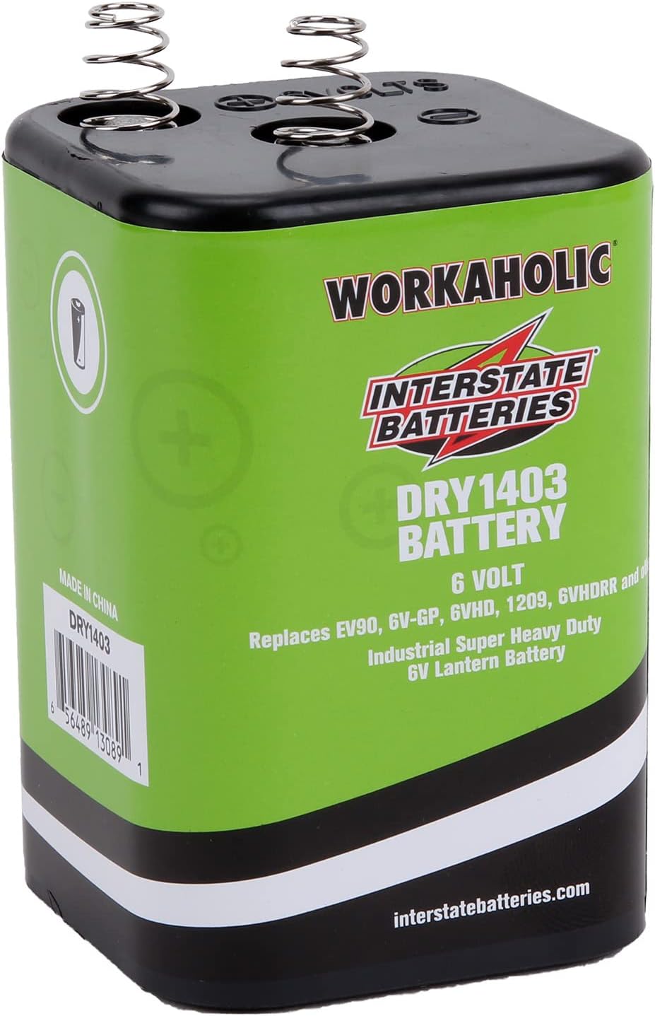  Interstate Batteries 6V HD Lantern Battery - part# DRY1403 