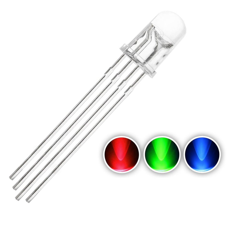 5mm High Brightness Full-Color LED