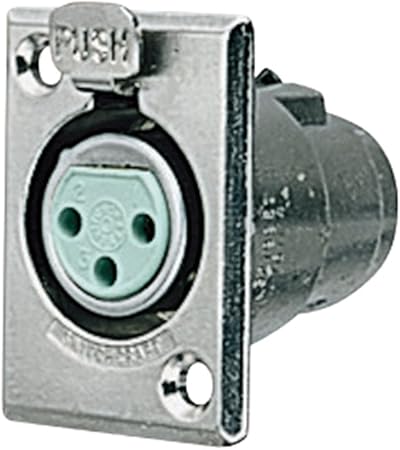 RadioShack Model 2740013 XLR Panel-Mount Audio Connector