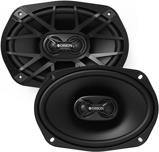Orion XTR69.3 6x9in 3-Way 100W RMS / 400W Max Coaxial Speakers (Pair)