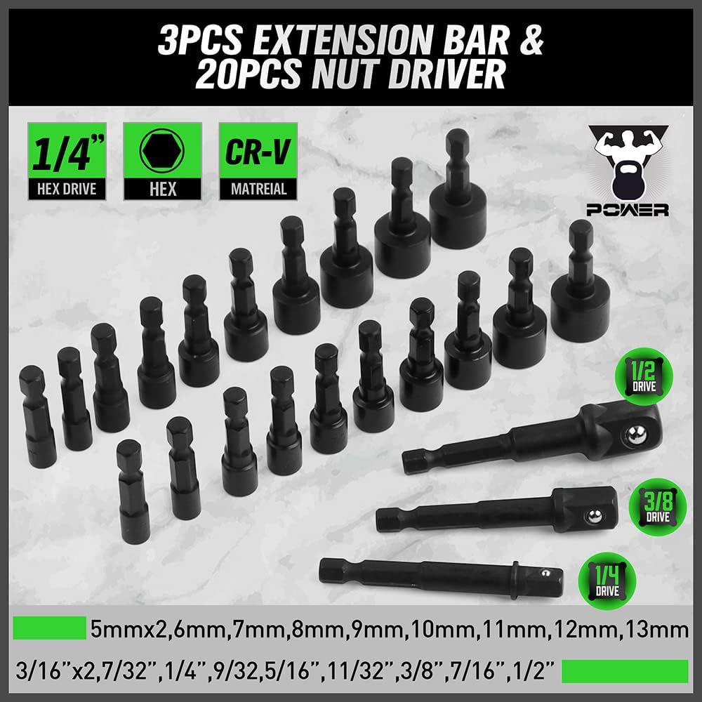 232PCS Ultimate Screwdriver Bit Set – Chrome Vanadium Steel with Ratchet & Case