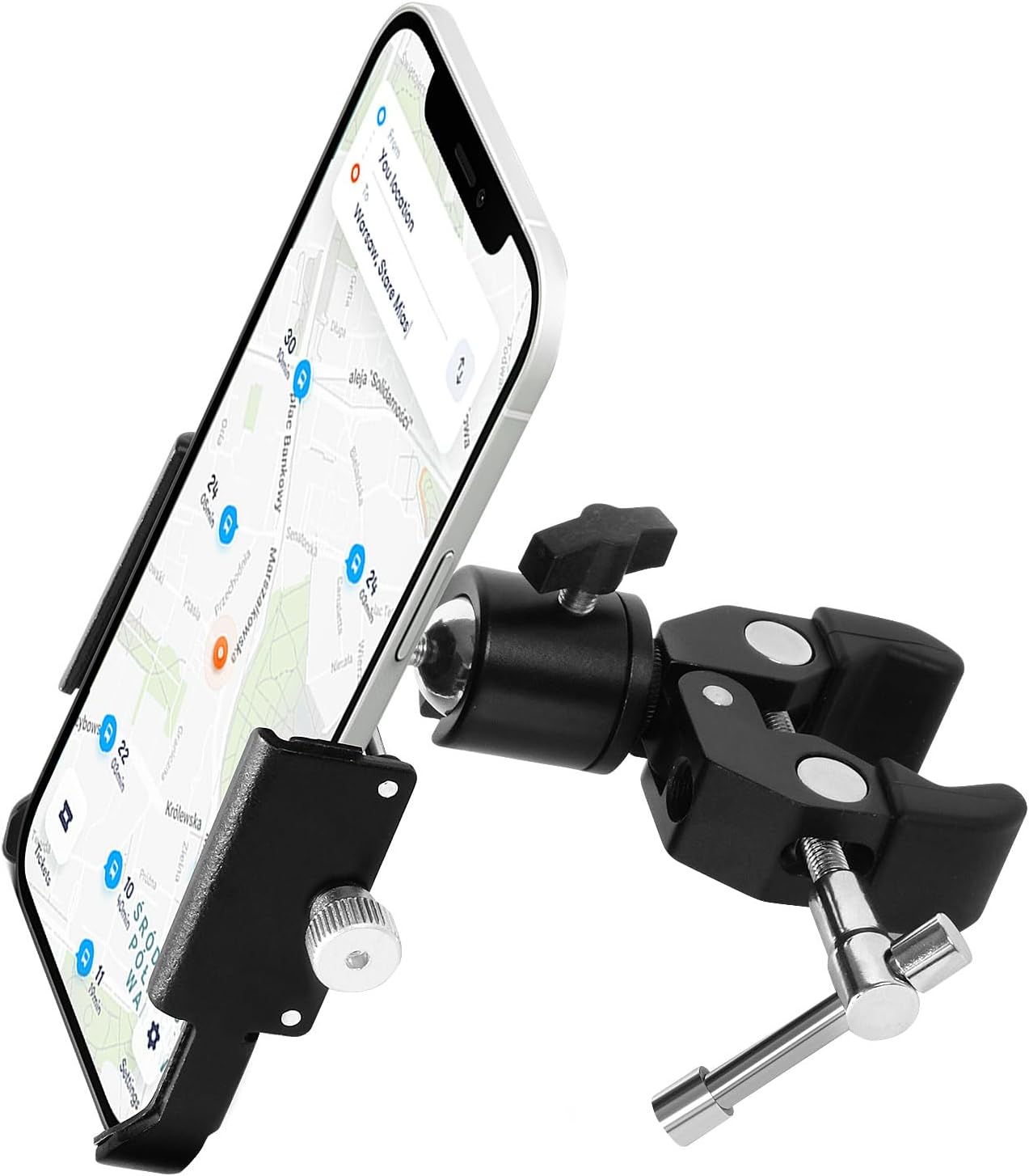 Phone Holder with Clamp