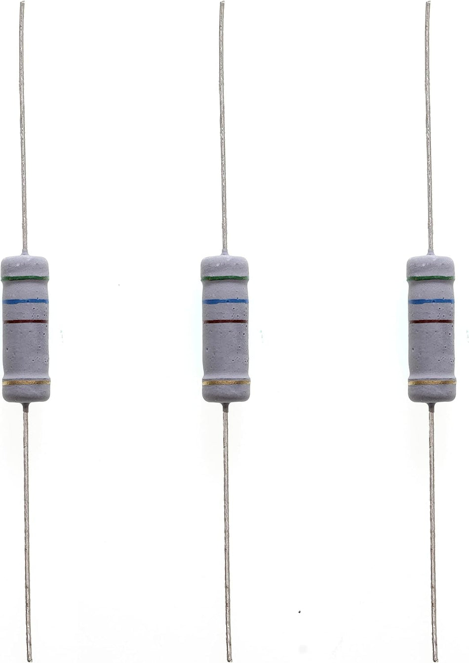 560 Ohm 3W 5% Metal Oxide Resistors, 5-Pack