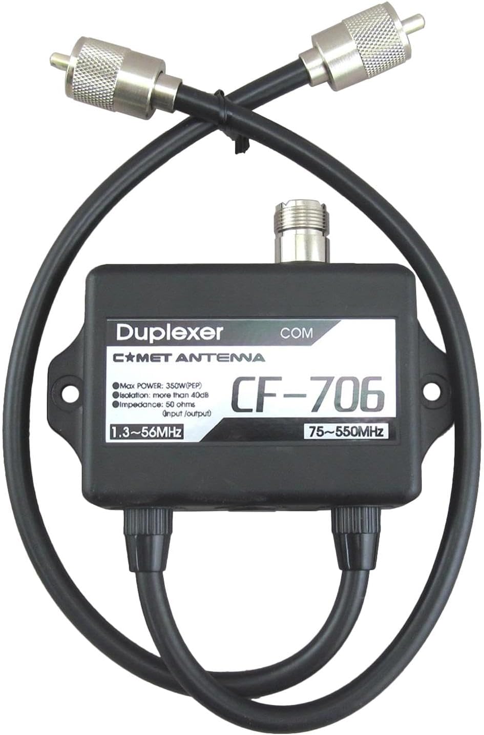 Comet CF-706 HF/VHF/UHF Radio Duplexer