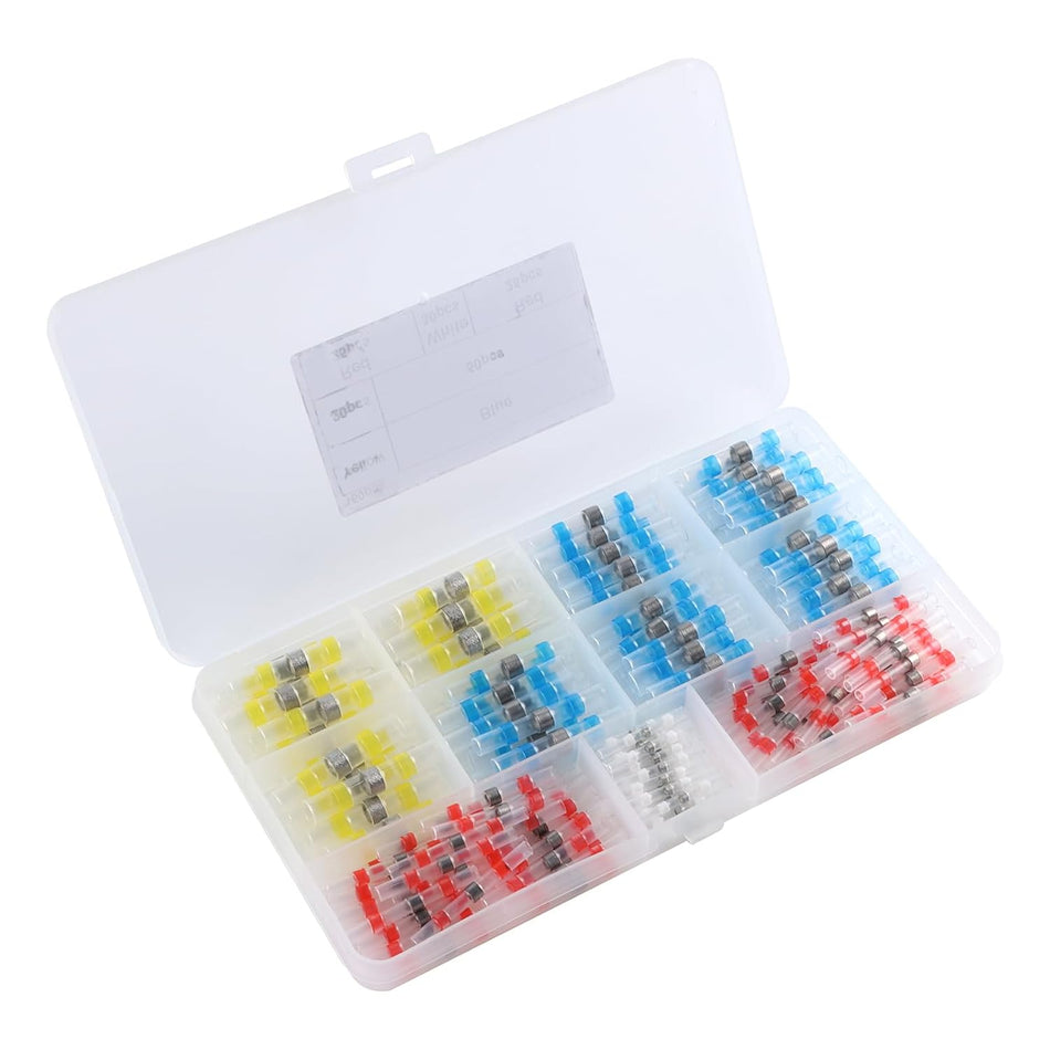 150 PCS Heat Shrink Solder Connector Kit