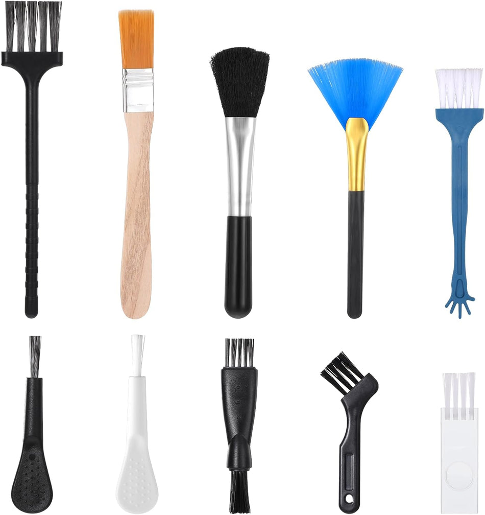 Keyboard Brush, 10 Pcs Mini Anti Static Cleaning Brush Kit