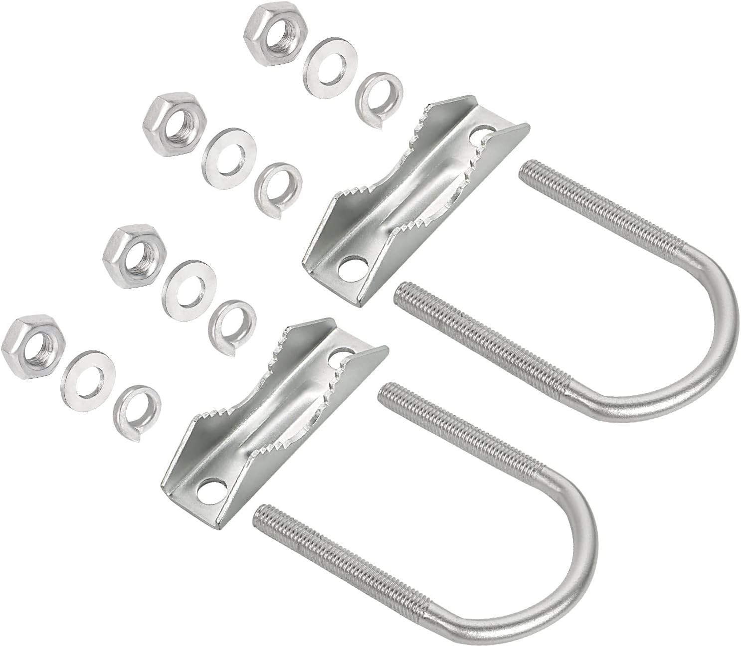 Antenna Mast Mount Clamp U-Bolt – 2 Pack