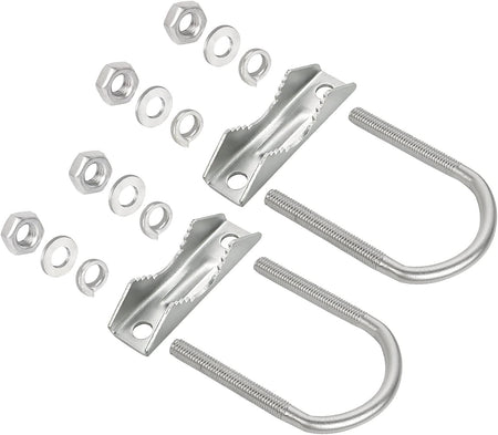 Antenna Mast Mount Clamp U-Bolt – 2 Pack