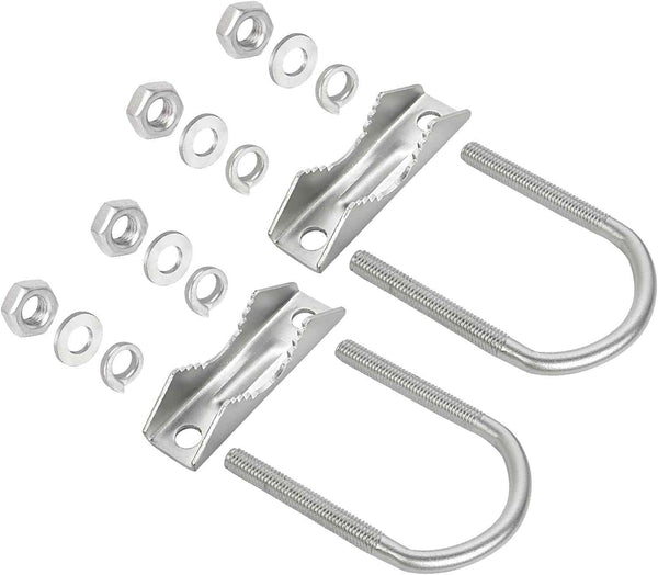 Antenna Mast Mount Clamp U-Bolt – 2 Pack