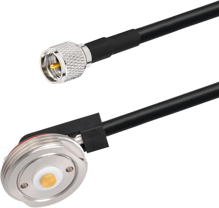 NMO to Mini-UHF Cable – 16.4ft RG58 Extension