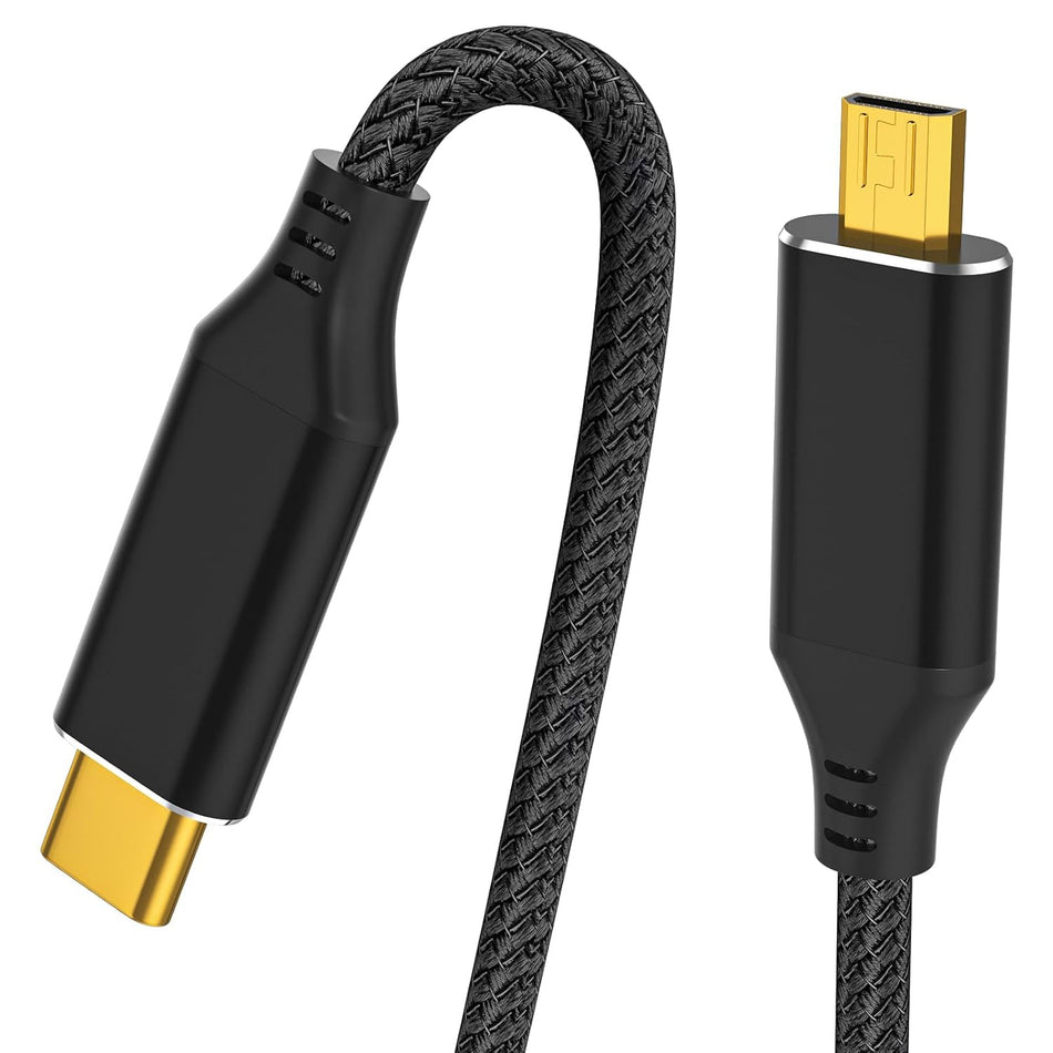 USB-C to Micro HDMI Cable, 6 ft, 4K 60Hz, Unidirectional